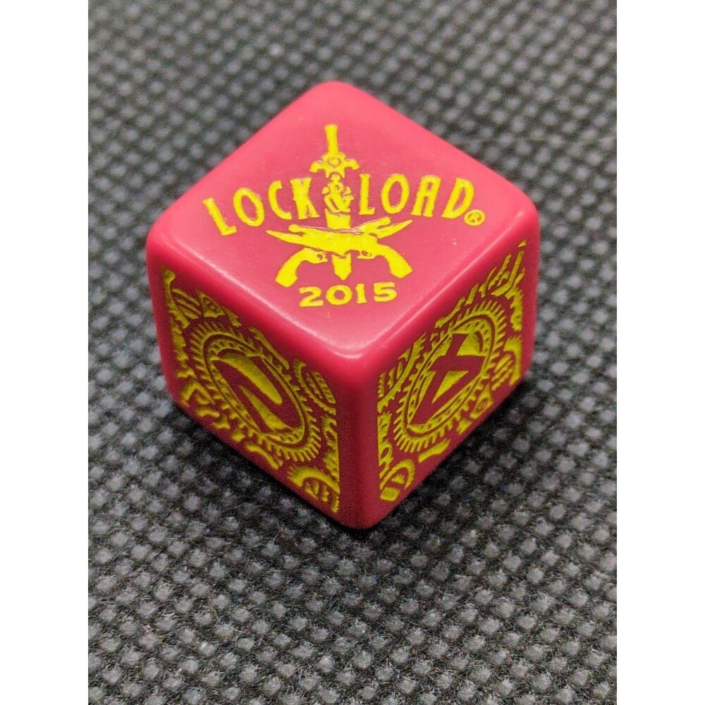 Single Privateer Press Warmachine Locklord 2015 Promotional Dice